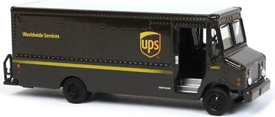 #ad UPS Official Package Delivery Truck Model United Parcel Service in 1:64 scale $20.85