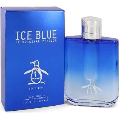 #ad Ice Blue by Original Penguin cologne for men EDT 3.3 3.4 oz New in Box $21.90
