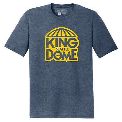 #ad Seattle Kingdome Big Top 1976 TRI BLEND Tee Shirt Mariners Seahawks Cosmos $22.00