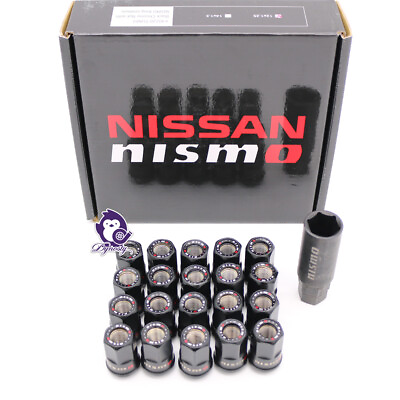 #ad GENUINE Nissan NISMO Lug Nut Set M12x1.25 Open End 12mm 40220 TUN01 $125.00