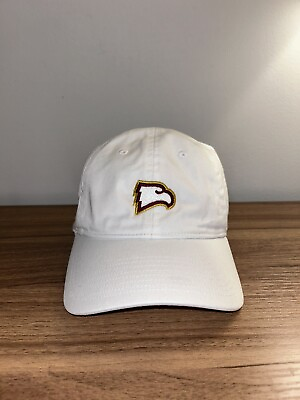 #ad Adidas Winthrop Eagles WU Adjustable Embroidered Hat Cap White NWT $23.95