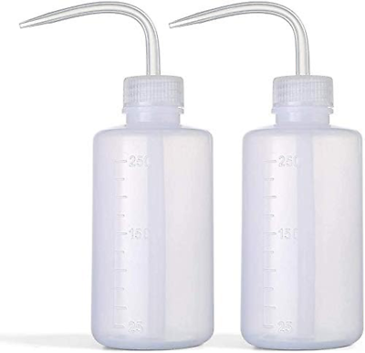 #ad Clear Safety Bottles Bottle Wash Squirt Squeeze For Plastic Seal Jars Press Ldpe $13.35
