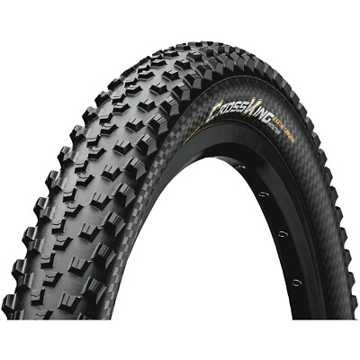 #ad Continental Cross King Tire 29 x 2.2 Clincher Wire Black Road Bike $37.22
