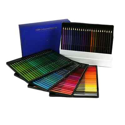 #ad Professional High Quality Oil Based Colored Pencils *120* Color Pencil Boxed Set $29.99