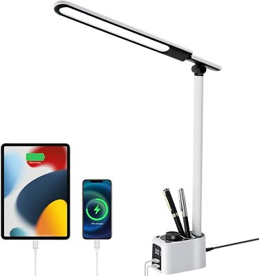 #ad Desk Light Led Desk Light Dimmable Desk Lamp with USB Charging Port Desk Ligh $29.07