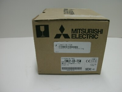 #ad MITSUBISHI ELECTRIC EMU2 CB T5M EXTENSION CABLE 5 METERS LONG NEW IN BOX $111.85