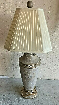 #ad Bedside Table Lamp Vintage Elegant Nightstand Lamps Bedroom $19.99