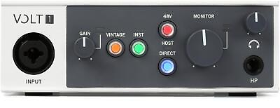 #ad Universal Audio Volt 1 USB C Audio Interface $139.00