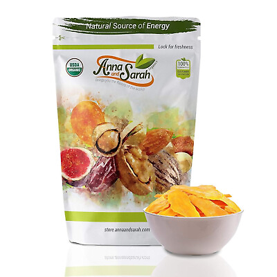 #ad Dried Organic Mango No Sugar Added Al Natural in Resealable bag 3 Lbs $45.00