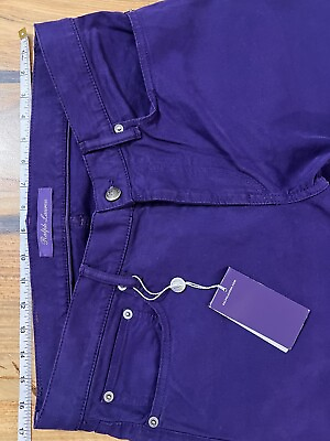 #ad New Ralph Lauren Purple Label Purple Violet Jeans $169.98