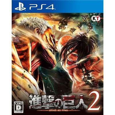 #ad Unopened PS4 Attack on Titan 2 Sony PlayStation 4 Koei Tecmo Games Sealed $50.40