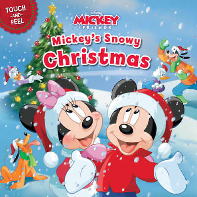 #ad Mickey Friends Mickeys Snowy Christmas Disney Mickey Friends VERY GOOD $3.94