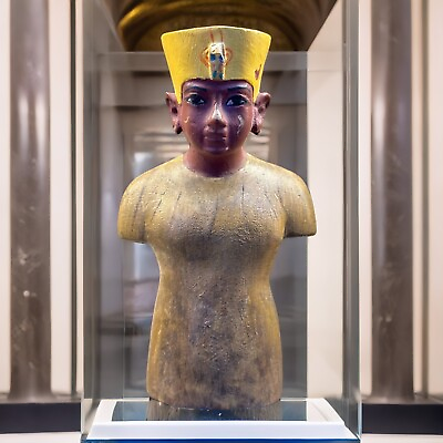 #ad Ancient Tutankhamun Statue Mannequin to Make Clothes King Egyptian Antique BC $231.57