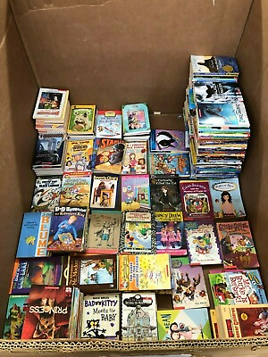 #ad Lot of 30 kids young instant library chapter books bundle paperback GOOD $30.00