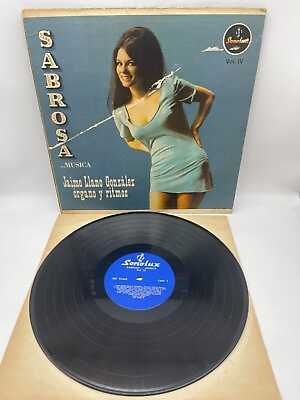 #ad JAIME LLANO GONZALEZ Sabrosa Musica Vol IV LP 1967 Sonolux Latin Cumbia Vinyl $19.88