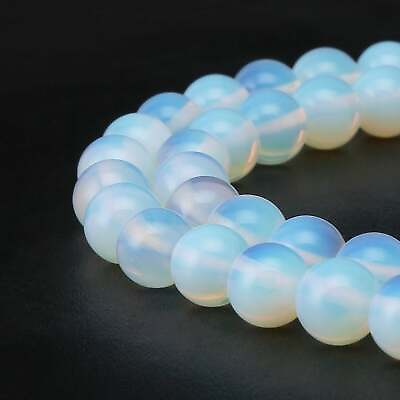 #ad Opalite Smooth Round Beads 4mm 6mm 8mm 10mm 12mm 15.5quot; Strand $5.84