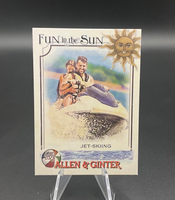#ad 2023 Topps Allen amp; Ginter Fun In The Sun # FITS 10 Jet Skiing Card $1.40