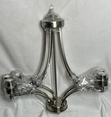 #ad BOZO 5 Light Contemporary Chandeliers Modern Light Fixtures Ceiling Hanging NIB $99.00