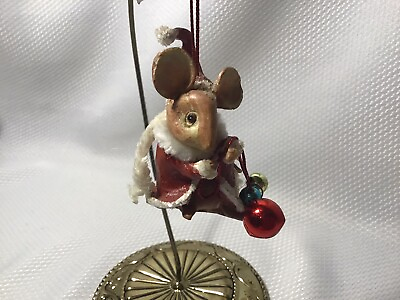 #ad Vintage Seasons of Cannon Falls Mouse Christmas Ornament $15.00