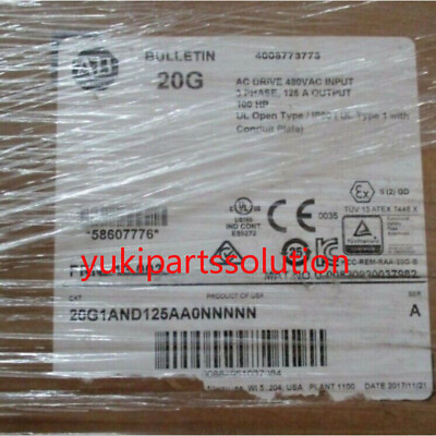 #ad 20G1AND125AA0NNNNN AB 20G1AND125AA0 Frequency Converter New Expedited Shipping $9322.00