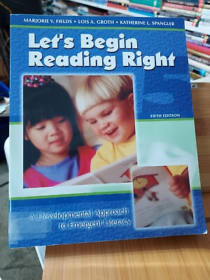 #ad Let#x27;s Begin Reading Right :Developmental Approach to Emerg. Literacy 5th ed. HZ8 $7.00