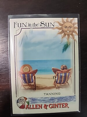 #ad 2023 Allen amp; Ginter Fun in the Sun #FITS 13 Tanning $1.75