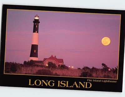 #ad Postcard Fire Island Lighthouse Long Island New York USA $6.99
