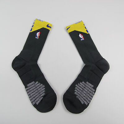 #ad Golden State Warriors Nike NBA Authentics Dri Fit Socks Men#x27;s Dark Gray New $13.99