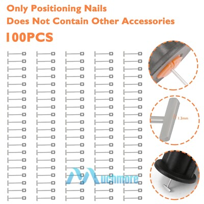 #ad 100pc Steel Needles Replacement for Flooring Wall Tile Leveling System Construct $10.99