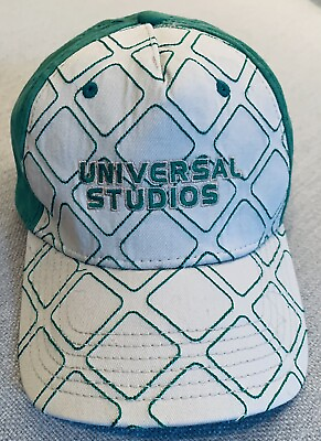 #ad Universal Studios Green And Beige Hat Cap $9.95