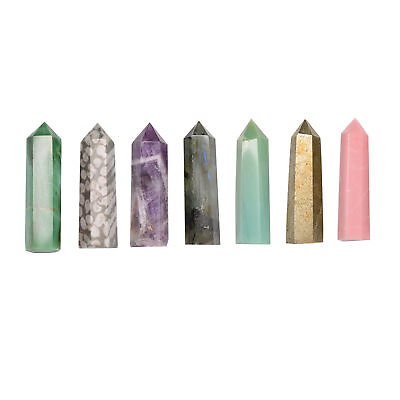 #ad Multi Healing Stone Point Tower Size Approx 12x55mm Sold Per Piece $8.99