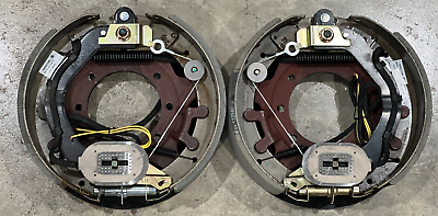 #ad 2 10K Electric Trailer Backing Plate Assembly Brake Fits Dexter 10K Axle LCI $299.79
