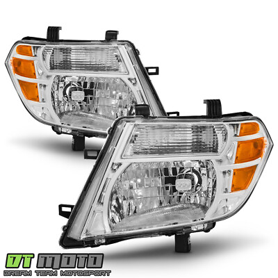 #ad Chrome For 2008 2009 2010 2011 2012 Pathfinder Headlights Headlamps LeftRight $149.99