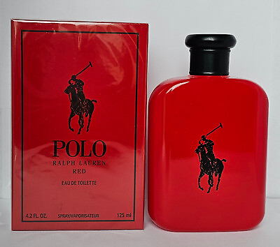 #ad #ad Ralph Lauren Polo Red Men#x27;s Eau de Toilette Spray 4.2oz 125ml Brand New $29.79