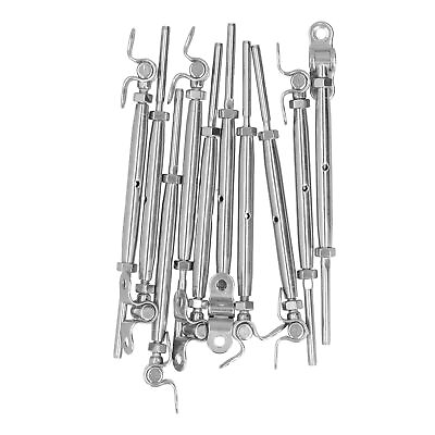 #ad 10pcs Cable Railing Kit T316 Stainless Steel Adjustable Angle Cable Railing H... $98.49