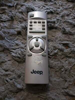 #ad Jeep JX ESS Executive Desk Stereo System Remote Control Only A21 $20.00