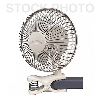 #ad Air King 9145 2 Speed Office Desk Non Oscillating 6quot; Clip On Fan $25.78