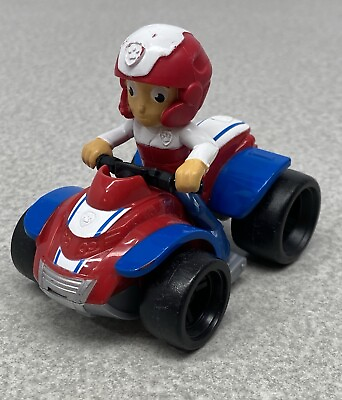 #ad Paw Patrol Ryder Rescue ATV 4 Wheel Attached Figure Nickelodeon $8.95