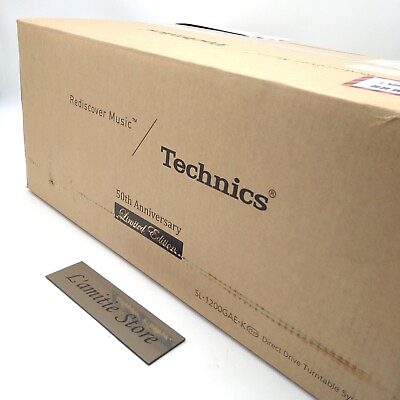 #ad Technics SL 1200GAE K Turntable 50th Anniversary SL1200GAE Almost Unused w Box $5262.52