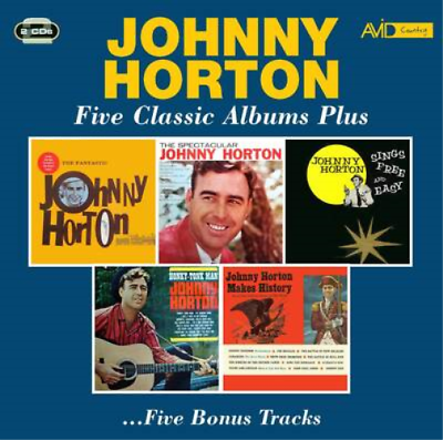 #ad Johnny Horton Five Classic Albums Plus CD Album $12.56