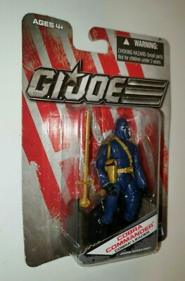 #ad GI JOE GD 3.75 Inch Cobra Commander Blue MASKED Suit Action Figure Mint MOC $24.99