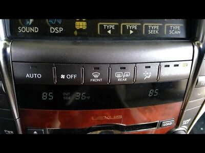 #ad Temperature Control Front With Navigation Fits 07 09 LEXUS LS460 335176 $65.00