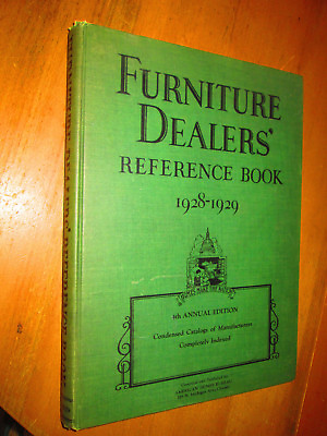 #ad Furniture Dealers#x27; Reference Book 1928 1929 Trade Catalog LARGE $100.00