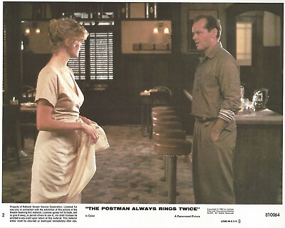 #ad The Postman Always Rings Twice Original 8x10 Lobby Card Poster 1981 Photo #2 $28.01