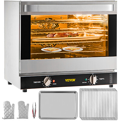 #ad VEVOR 66L Countertop Convection Oven 1800W Commercial Toaster Baker 120V ETL $469.99