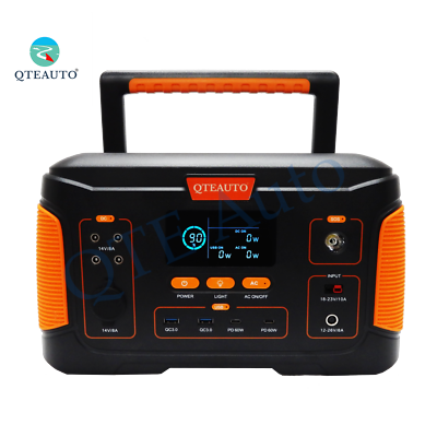 #ad 500W Portable Power Station Outdoor Camping Solar Generator Lithium Battery $465.50