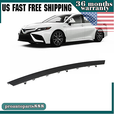 #ad For 2018 2020 Toyoa Camry SE XSE Front Bumper Lower Molding Trim 53122 06040 $28.45