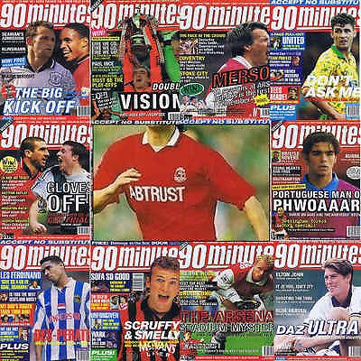 #ad 90 Minutes Football Magazine Single Player Pictures Aberdeen Various Players GBP 1.25