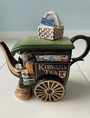 #ad Collectable teapot Cardew brand quot;Kirvans Teaquot; $200.00