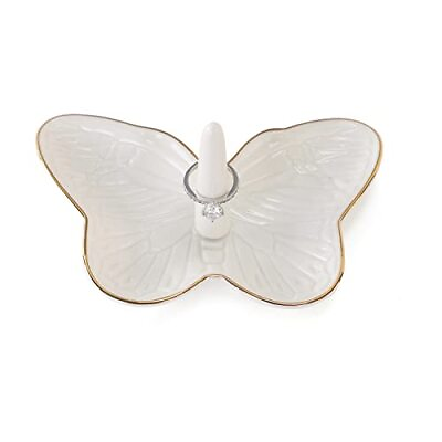 #ad VINCOMIC Butterfly Ring HolderDecorative Jewelry HolderBirthday Valentine#x27;s Da $22.24